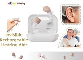 Jh-a490-beige Jinghao A Pair Hearing Aid Noise Reduction Virtually Invisible Loss Elderly