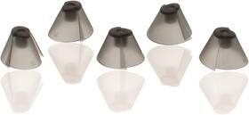Jungle Care 445005775776 Gn Resound Sure Fit Hearing Aid Standard Receiver Tulip Domes Dark Gray Split Ea Jungle Care 445005775776 Gn Resound Sure Fit Hearing Aid Standard Receiver Tulip Domes Dark Gray Split Ea