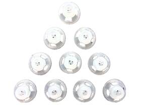 Jungle Care 603253395376 Hearing Aid Ear Piece Open Dome 6mm 10-pack 10 Count Pack Of 1
