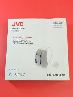 Eh-z1500 Jvc Hearing Aids Right And Left Aid - Tested