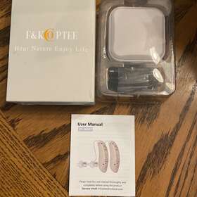Zf01 K&f Coptee Hearing Aid For Seniors Rechargeable Noise Cancelling Bb