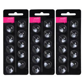 Hk-001 Kh Haike Domes For Oticon Replacementsoticon Minifit Single Vent Bass 8mm 3 Packuni