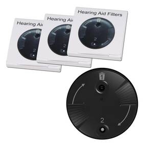 Hk-pd-3p Kh Haike Wax Guards For Phonak Hearing Aid Accessories And Unitron Ric Rite Ai