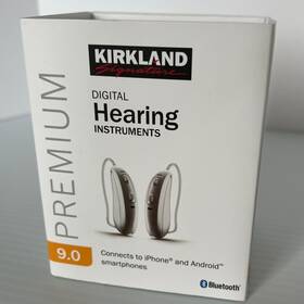 Kirkland 096619143191 Pair Signature Digital Hearing Aids Ks 9.0 Left And Right Used 4 Months