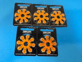 1296037 Kirkland New Signature Hearing Aid Batteries Size Format 13 40 Exp 07/27