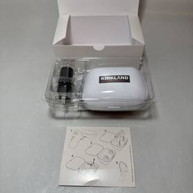 Kirkland 613389428445 Hearing Aid Charger Case /cables And Box New Open No Aids