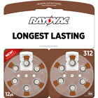 L312za-12zm2 Rayovac Size Hearing Aid Batteries 012800522040