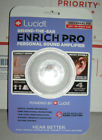 La-enrich Pro Bte Lucid Audio Enrich Personal Sound Hearing Amplifier New