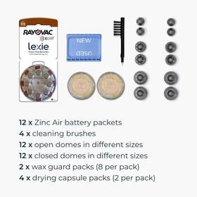 Lexie 850022464614 Otc Hearing Aid Care Kit
