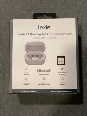 Bmd0014 Lexie B2 Self-fitting Otc Hearing Aids Powered By Bose - Rarely Used