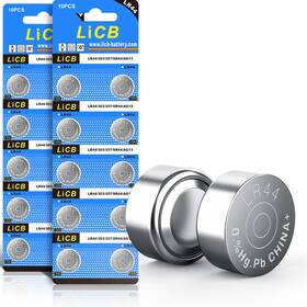 Licb-4949 Licb 744284835025 20 Pack Lr44 Ag13 357 303 Sr44 Battery 1.5v Button 20pcs Batteries Licb-4949 Licb 744284835025 20 Pack Lr44 Ag13 357 303 Sr44 Battery 1.5v Button 20pcs Batteries
