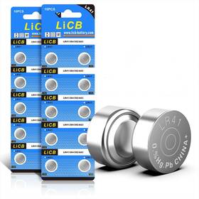 Licb-lr41u-20 Licb 20 Pack Lr41 Ag3 392 384 192 Battery 1.5v Button Coin Cell Batteries Licb-lr41u-20 Licb 20 Pack Lr41 Ag3 392 384 192 Battery 1.5v Button Coin Cell Batteries