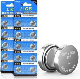 Licb-sr927sw-20us Licb 20 Pack Sr927sw 395 399 Ag7 Battery 1.5v Watch Batteries