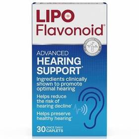 Lipo-flavonoid 889476513036 Advanced Hearing Support For Decline 30 Caplets