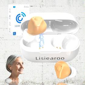 Tm-1216 Lisiearoo Rechargeable Hearing Aid For Seniors With 16 Channel Sound Processing Clear