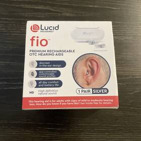 Lucid 810068830446 Fio Premium Rechargeable Otc Hearing Aids W Bluetooth For Android Ios Lucid 810068830446 Fio Premium Rechargeable Otc Hearing Aids W Bluetooth For Android Ios