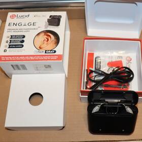 Lucid 810068831528 For Parts Untested Engage Rechargable Otc Hearing Aids Read Descript Gn#71