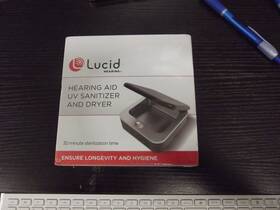 Lucid Hearing 812944029784 Aid Uv Sanitizer And Dryer - Black