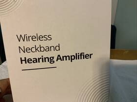 Bw51 Luxato Hearing 791290490984 Rechargeable Enhancing Aid Wireless Neckband Headphones Remote Mic Bw51 Luxato Hearing 791290490984 Rechargeable Enhancing Aid Wireless Neckband Headphones Remote Mic