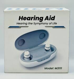 M3111 850070485043 New Rechargeable Otc Hearing Aid With Charging Case M3111 850070485043 New Rechargeable Otc Hearing Aid With Charging Case