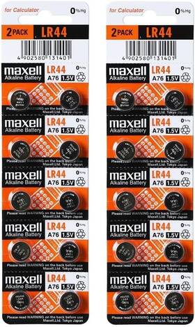 4332763377 Maxell 2 X 10 Pack Ag13 Lr44 357 Button Cell Battery Count Of 4332763377 Maxell 2 X 10 Pack Ag13 Lr44 357 Button Cell Battery Count Of