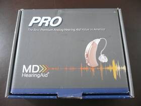 Md Hearing 544300030104 Pro Aid - Battery Operated For Right Ear Only