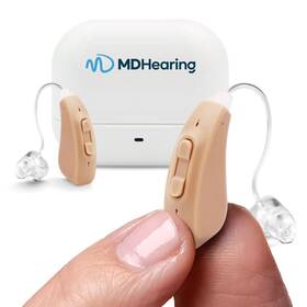 Mdhearing 854430003861 Mdhearingaid Air Hearing Aid Pair Otc Rechargeable Crystal-clear Digital Sou