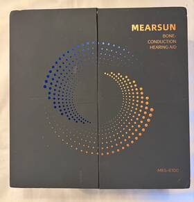 Mes-e100 Mearsun Med-e100 Bone Conduction Hearing Aid Earphones