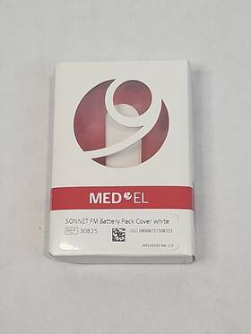 30835 Med-el Sonnet Fm Battery Pack Cover White -new 30835 Med-el Sonnet Fm Battery Pack Cover White -new