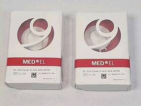 31156 Med-el Dl-coil Cover Low Height Without Cable Lock White New And Sealed X2 31156 Med-el Dl-coil Cover Low Height Without Cable Lock White New And Sealed X2
