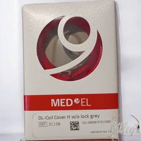 31158 Med-el Dl- Coil Cover H Without Lock Grey New Sealed