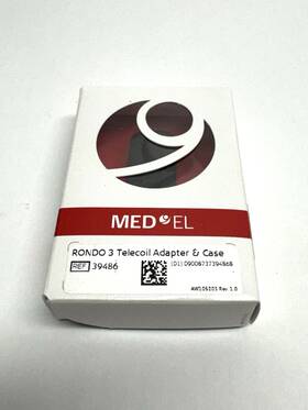 39486 Med-el Sealed New Rondo 3 Telecoil Adapter Made In Austria