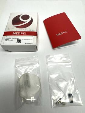 39487 Med-el New Rondo 3 Clip Set Made In Austria