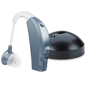 4u-ggu5-va3s Medca Wfs Rechargeable Hearing Aid For Seniors Blue Single Ear Sound Amplifier