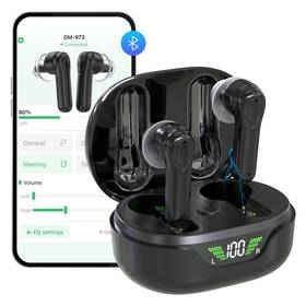 Gm-972 Medca Hearing Amplifier 1 Pc Noise Cancelling Aid With Accessories Kit