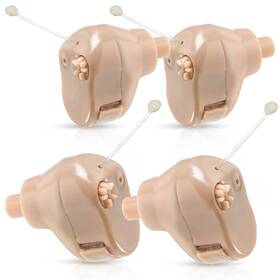 Vc-r8wn-7g2a Medca 1 Mini Itc Hearing Amplifier Set 2 Pairs In-the-canal Multicolor Pack