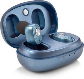Vhp-1608p-blue Medca Rechargeable Hearing Amplifier Pair Noise Cancelling For Seniors Blue