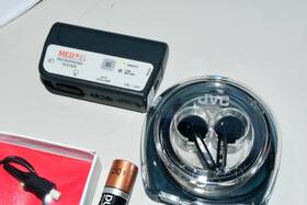 31545 Medel Med El Microphone Test Device With Sonnet Mtd Adapter Mint Clean Rare 2m