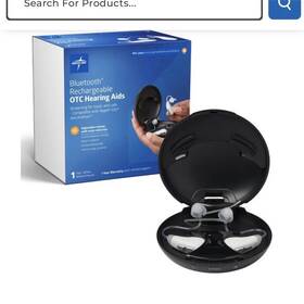 Mdshearaidwt2 Medline Bluetooth Rechargeable Otc Hearing Aids Behind The Ear 1 Pair Mdshearaidwt2 Medline Bluetooth Rechargeable Otc Hearing Aids Behind The Ear 1 Pair