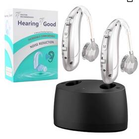 Meimouse 445011198194 Hearing Aids For Seniors Rechargeable With Noise Cancelling And Vo