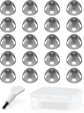 Microear 445019830805 Resound Compatible Hearing Aid Domes Open Smokey Ear Tips Replacement 8mm Mediu Microear 445019830805 Resound Compatible Hearing Aid Domes Open Smokey Ear Tips Replacement 8mm Mediu