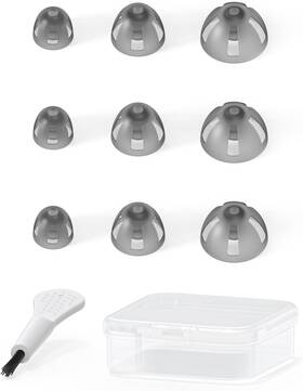Microear 744110471748 Resound Compatible Hearing Aid Domes Open Smokey Ear Tips Trial Pack 9pcs Microear 744110471748 Resound Compatible Hearing Aid Domes Open Smokey Ear Tips Trial Pack 9pcs