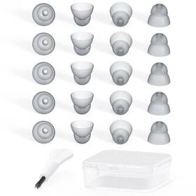 Microear Repowerm 20 Hearing Aid Domes Double Layer Closed Power Dome For Resound Surefit Ric 20pcs