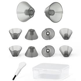 Microear Tulipa 10 Hearing Aid Tulip Domes For Resound Sure Fit Standard 10pcs Pack Smokey Microear Tulipa 10 Hearing Aid Tulip Domes For Resound Sure Fit Standard 10pcs Pack Smokey