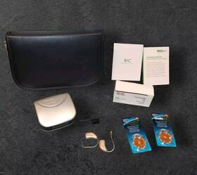 65870-810 Microtech Thrive W20 Micro Digital Ric Wireless Hearing Aids With Case And Batteries
