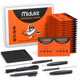 Midukit 711181549164 Hearing Aid Cleaning Kit With Wipes - Tools Includ