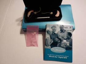 Me880s Miracle Ear Hearing Aids Me 880 S Behind Th Excellent Condition Used R L