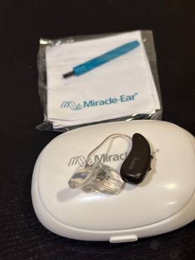 Xfl6354 Miracle Ear Rsft5w Meenergy Rechargeable Bluetooth Black Serial #xfl6354