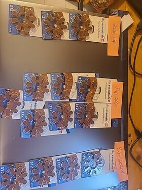 My Essentials Me 012800530380 Hearing Aid Batteries 1.45v 312