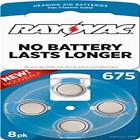 L675za-8zm N-a Rayovac Size 675 Mercury 012303533413